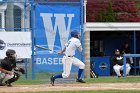 Baseball vs MIT  Wheaton College Baseball vs MIT during NEWMAC Championship Tournament. - (Photo by Keith Nordstrom) : Wheaton, baseball, NEWMAC